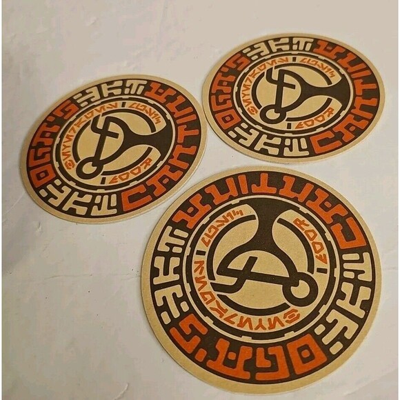 Disney Star Wars Galaxy's Edge Oga's Cantina Coasters Set of 3 Ewok RARE - Picture 5 of 6